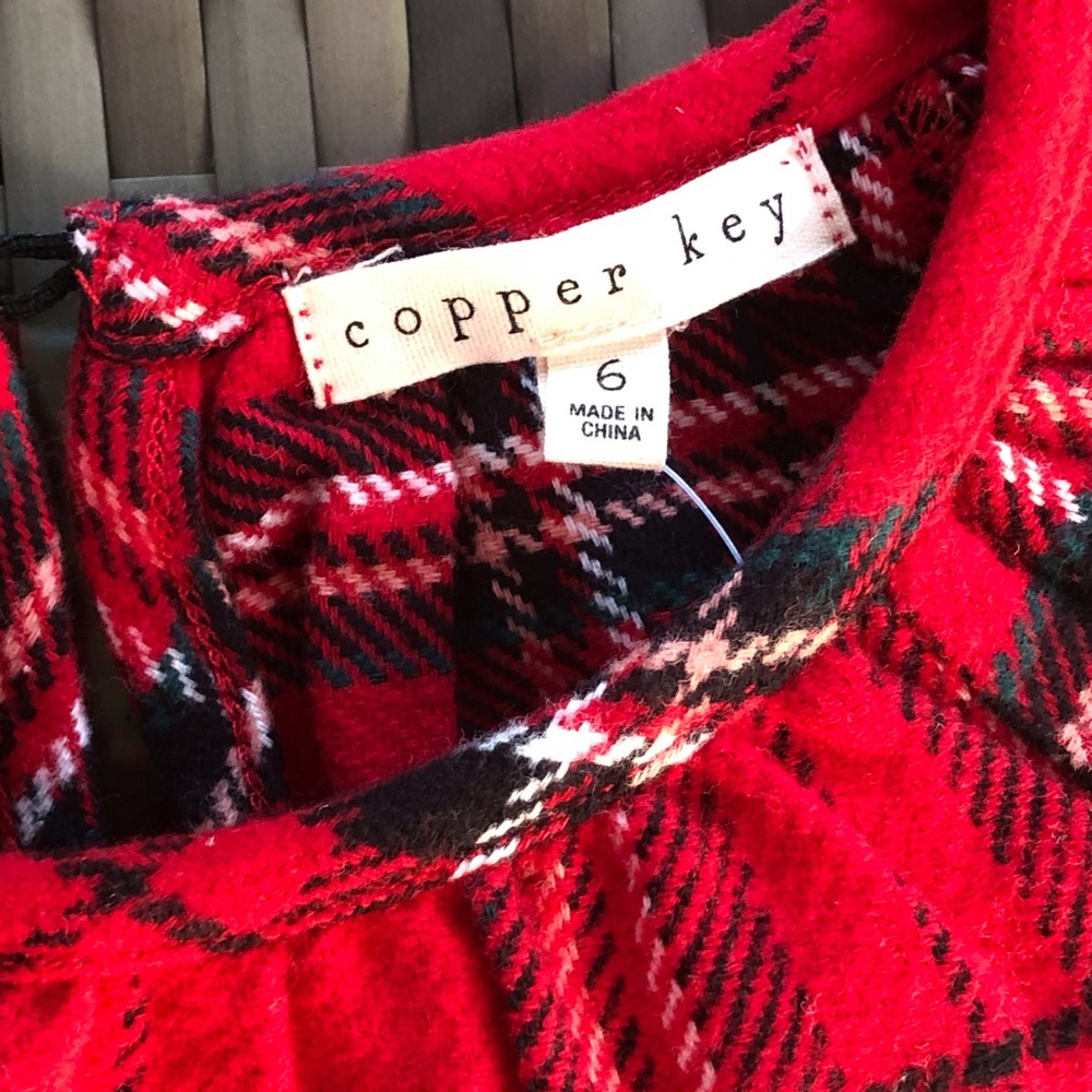Copper Key Plaid Set - Picture 3 of 5
